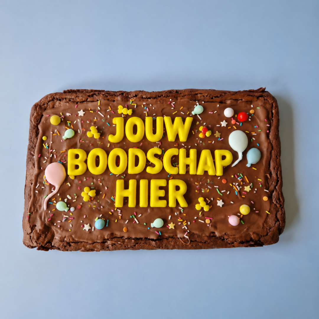 Maak je eigen Brownie Note
